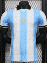 2024-25 Argentina Comma Blue Special Edition Player Version Soccer Jersey
