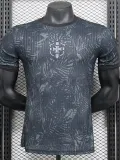 2024-25 Brazil Comma Grey Black Special Edition Player Version Soccer Jersey