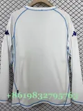 2003-2004 AJ Auxerre Home Long Sleeve Retro Soccer Jersey (长袖)