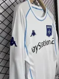 2003-2004 AJ Auxerre Home Long Sleeve Retro Soccer Jersey (长袖)