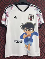 2024-25 Japan White Special Edition Fans Soccer Jersey *柯南