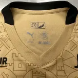 2024-25 RC Lens Yellow GoalKeeper Fans Soccer Jersey (全广告)