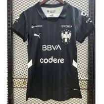2024-25 Monterrey Third Women Soccer Jersey (女)黑色