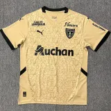 2024-25 RC Lens Yellow GoalKeeper Fans Soccer Jersey (全广告)