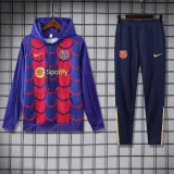 2024-25 BAR Fancy blue Hoodie Tracksuit (卫衣套装)
