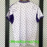 2025-26 Man Utd White Purple Special Edition Fans Soccer Jersey