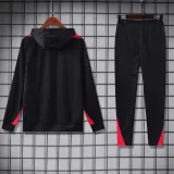 2024-25 Portugal Black Hoodie Tracksuit (卫衣套装)