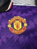 2024-25 Man Utd Purple Special Edition Player Version Training shirts (翻领)