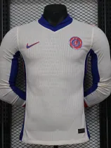 2024-25 CHE Away Long Sleeve Player Version Soccer Jersey (长袖球员)