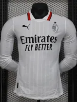 2024-25 ACM Away Long Sleeve Player Version Soccer Jersey (长袖球员)