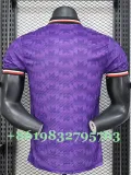 2024-25 Man Utd Purple Special Edition Player Version Training shirts (翻领)