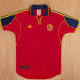 2000 Spain Home Retro Soccer Jersey