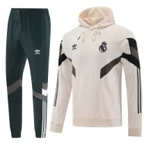 2024-25 RMA Khaki Hoodie Tracksuit (卫衣套装)