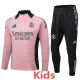 2024-25 RMA Pink Kids Half Pull Tracksuit (童装)(半拉链)