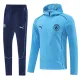 2024-25 Man City Light blue Hoodie Jacket Tracksuit #01