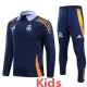 2024-25 RMA Royal blue Kids Half Pull Tracksuit (童装)(半拉链)