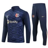 2024-25 BAR Royal blue Half Pull Tracksuit (半拉链)(匹印)