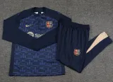2024-25 BAR Royal blue Half Pull Tracksuit (半拉链)(匹印)