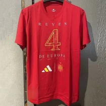 2024-25 Spain Red High Quality Casual T-Shirt
