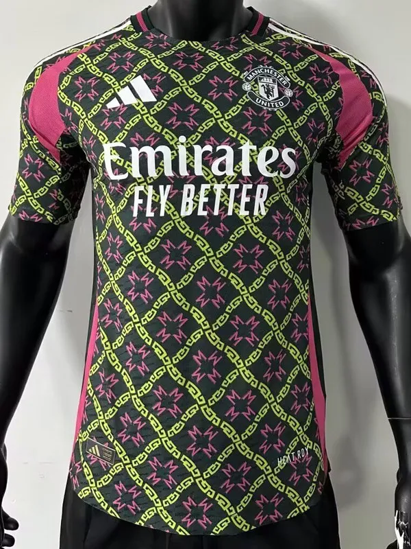 2024-25 Man Utd Red Green Special Edition Player Version Training shirts