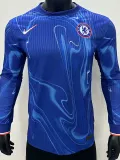 2024-25 CHE Home Long Sleeve Player Version Soccer Jersey (长袖球员)