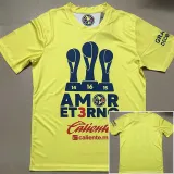 2024-25 Club America Yellow Champion Training shirts (背后没图案)