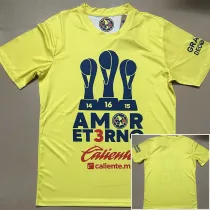 2024-25 Club America Yellow Champion Training shirts *背后没图案