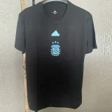 2024-25 Argentina Black High Quality Casual T-Shirt
