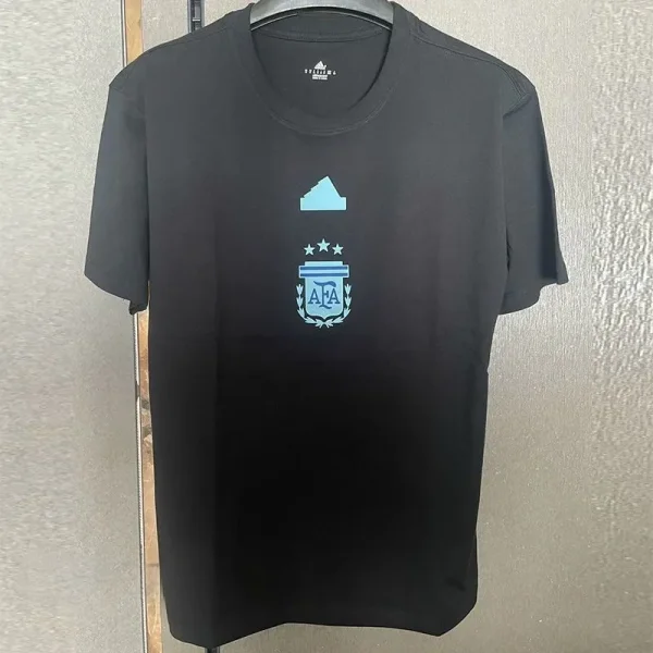 2024-25 Argentina Black High Quality Casual T-Shirt