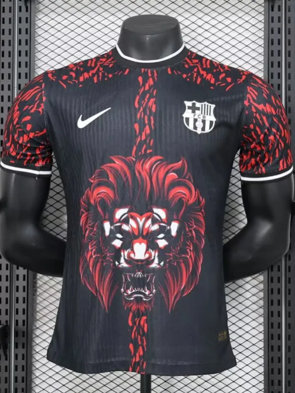 2024-25 BAR Blue Black Special Edition Player Version Training Shirts (红狮头)