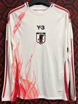 2024-25 Japan Y-3 Away Long Sleeve Soccer Jersey (长袖)