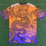 2024-25 RMA Purple Orange Special Edition Training Shirts (三叶草)