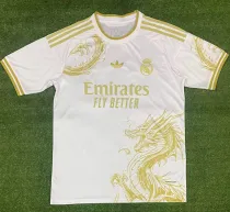 2024-25 RMA White Special Edition Training Shirts *三叶草金标