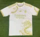 2024-25 RMA White Special Edition Training Shirts (三叶草金标)