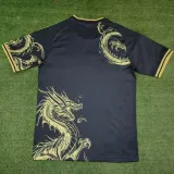 2024-25 RMA Black Special Edition Training Shirts (三叶草金标)