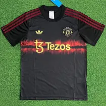 2024-25 Man Utd Black Special Edition Fans Training shirts