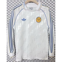 2024-25 Leeds United White Special Retro Edition Long Sleeve Soccer Jersey (长袖)