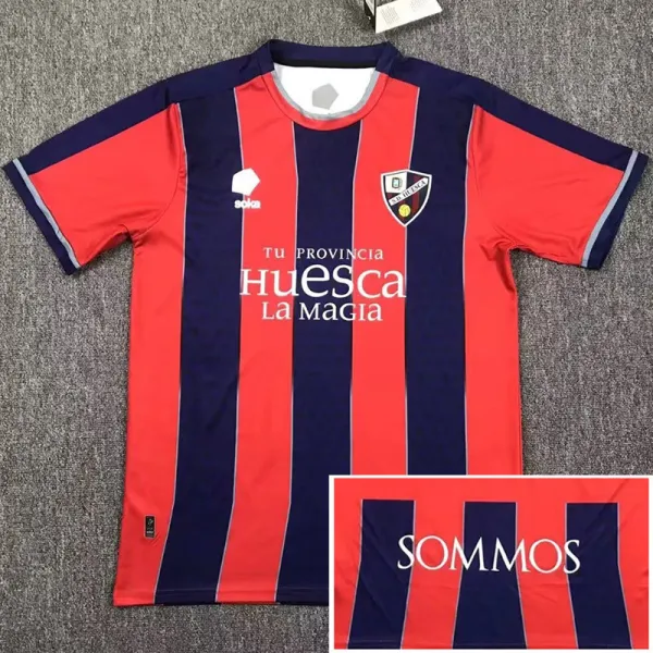 2024-25 SD Huesca Home Fans Soccer Jersey