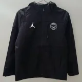 2024-25 PSG Jordan Black Windbreaker
