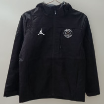 2024-25 PSG Jordan Black Windbreaker