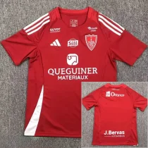 2024-25 Stade Brestois Home Fans Soccer Jersey