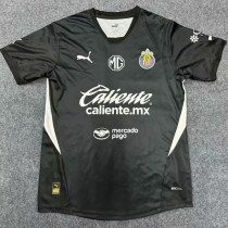 2024-25 Chivas Black Goalkeeper Soccer Jersey