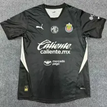 2024-25 Chivas Black Goalkeeper Soccer Jersey