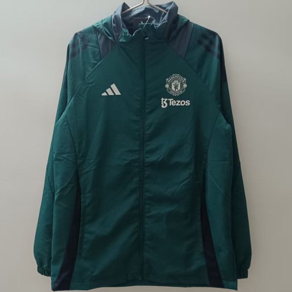 2024-25 Man Utd Green Windbreaker
