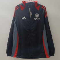 2024-25 Man Utd Black Windbreaker