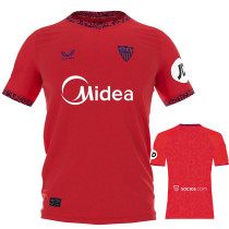 2024-25 Sevilla Away Fans Soccer Jersey *Midea广告