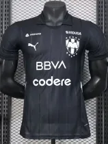 2024-25 Monterrey Third Black Player Version Soccer Jersey *黑色