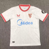 2024-25 Sevilla Home Fans Soccer Jersey *Midea广告