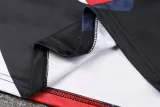 2024-25 Man Utd Blue red Half Pull Tracksuit (半拉链)