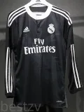 2014-2015 RMA Away Player Version 长袖球员 Long Sleeve Retro Soccer Jersey